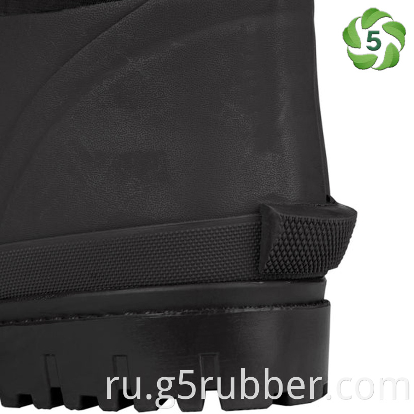14 Inch Black Neopr Rubber Boots